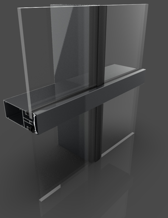 mur rideau société aluminium maroc