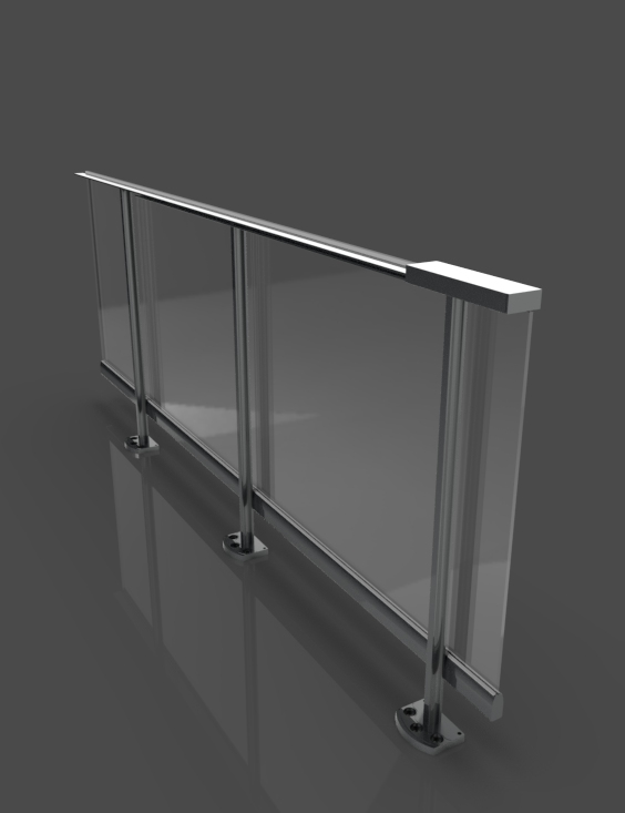 Garde corps Société de menuiserie aluminium