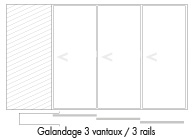 Fenêtre Coulissante porte Aluminium