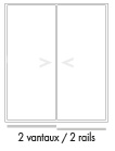 Fenêtre Coulissante porte Aluminium