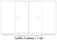 Fenêtre Coulissante porte Aluminium