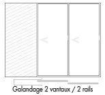 Fenêtre Coulissante porte Aluminium
