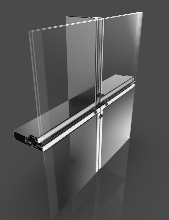 mur rideau société aluminium maroc