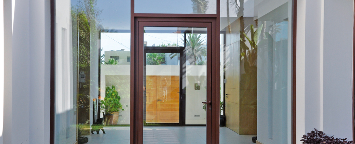 porte aluminium maroc